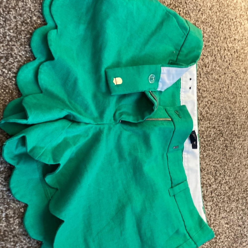 Never worn green shorts